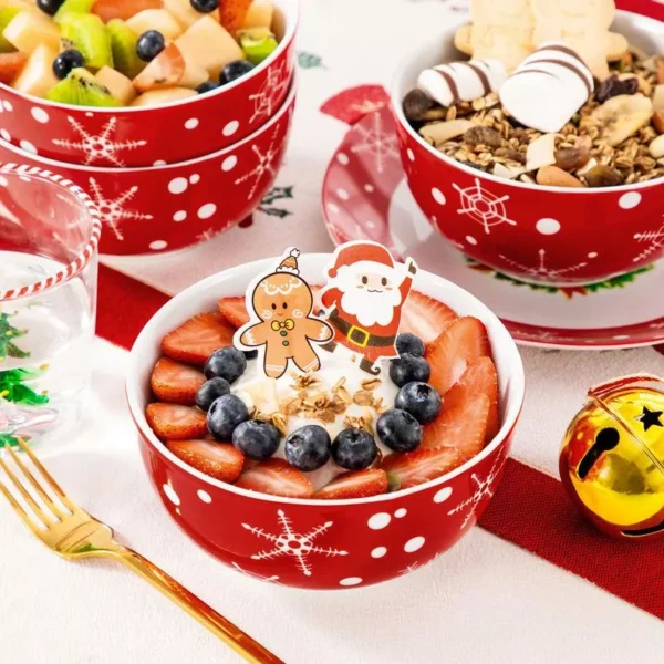 Festive Christmas Dinnerware Set - Image 5