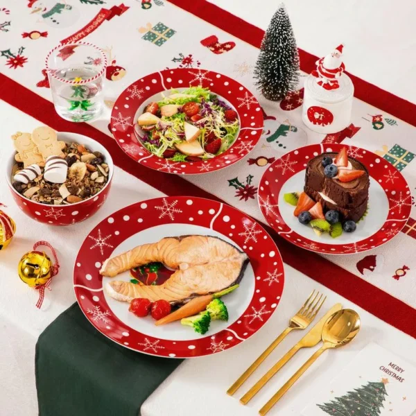 Festive Christmas Dinnerware Set - Image 6