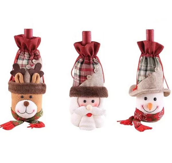 Christmas Wine Bottle Covers - Image 6