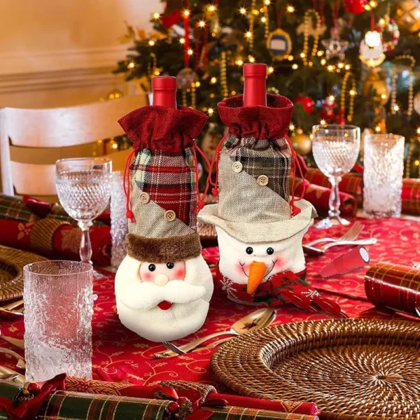 Christmas Wine Bottle Covers - Image 5