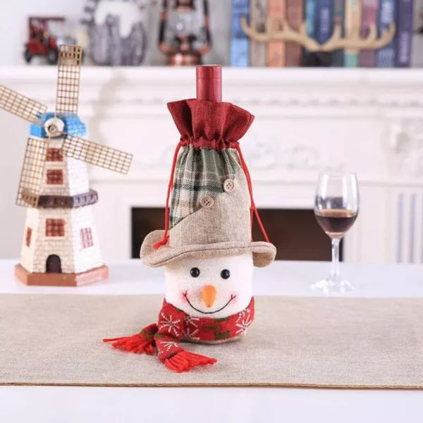 Christmas Wine Bottle Covers - Image 3