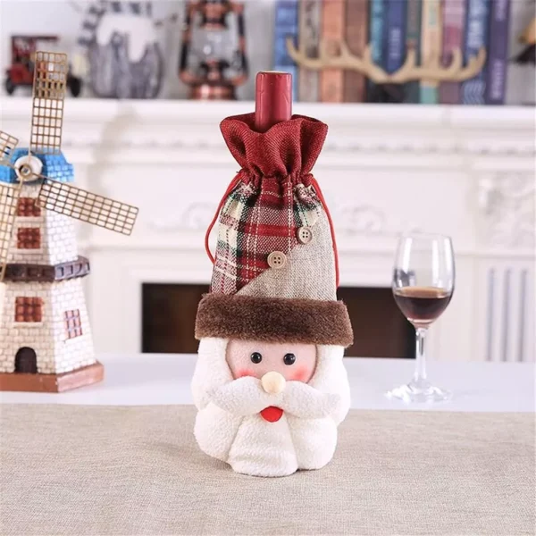Christmas Wine Bottle Covers - Image 4