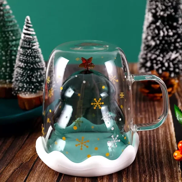 Cute Cartoon Double Layer Wish Cup - Perfect Christmas Gift - Image 5
