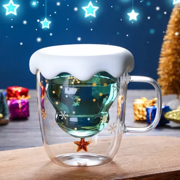 Cute Cartoon Double Layer Wish Cup - Perfect Christmas Gift - Image 6