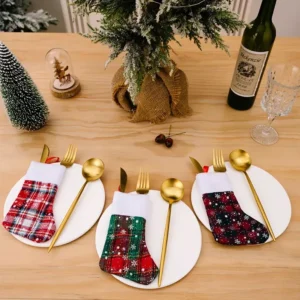 Festive Christmas Tableware Holders