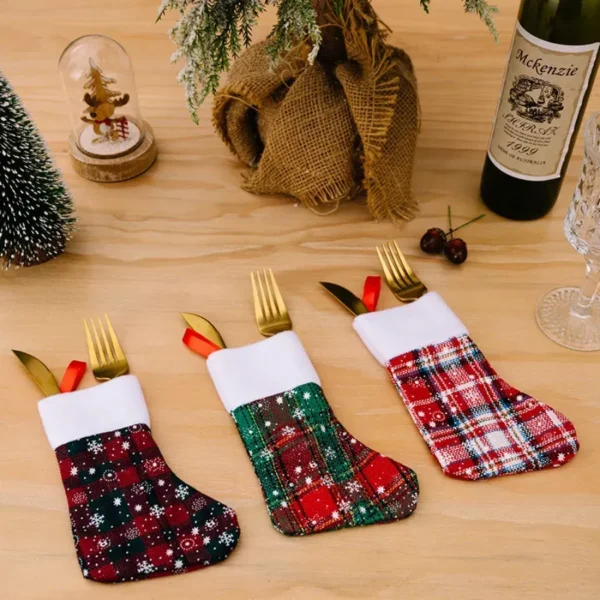 Festive Christmas Tableware Holders - Image 4