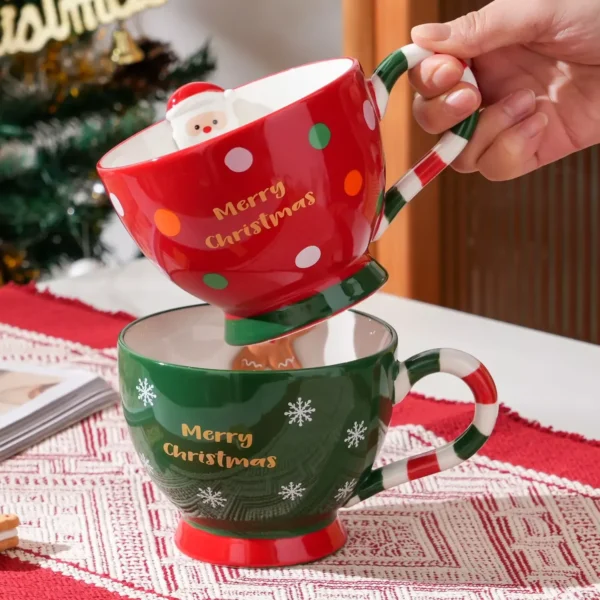 Cute Gingerbread Man Coffee Mug - Perfect Holiday Gift - Image 3