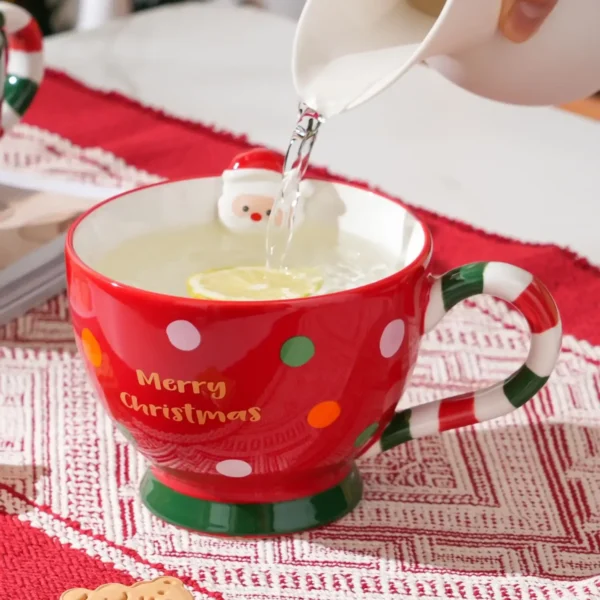 Cute Gingerbread Man Coffee Mug - Perfect Holiday Gift - Image 6