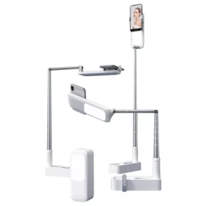 Portable Phone Holder with Bluetooth Camera and LED Fill Light
