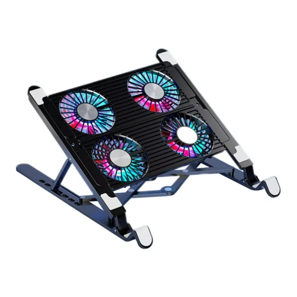 Silent Portable Laptop Stand with Quad-Core Cooling - Image 6