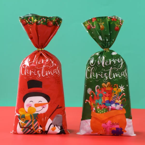 Christmas Candy Bag & Santa Claus Pillowcase Ornament - Image 4