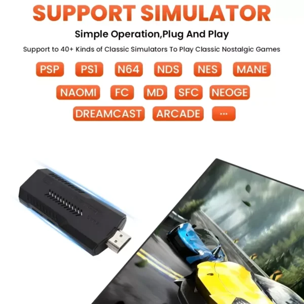 4K Retro Video Game Console with 256G Storage & 50,000 Games - Image 4
