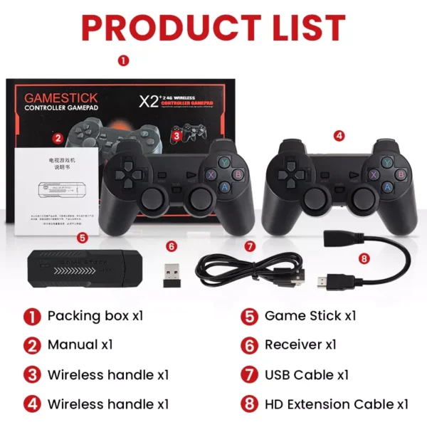 4K Retro Video Game Console with 256G Storage & 50,000 Games - Image 6
