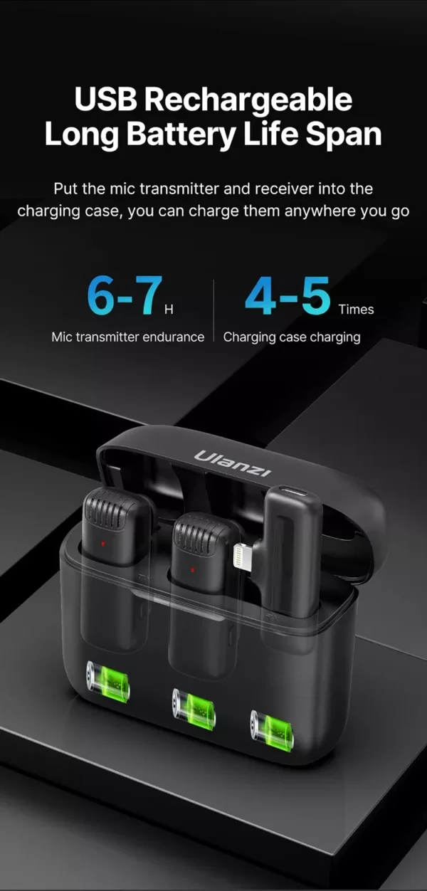 Wireless Lavalier Microphone for iPhone & Android - Image 8