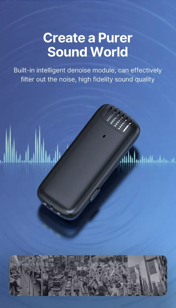 Wireless Lavalier Microphone for iPhone & Android - Image 5