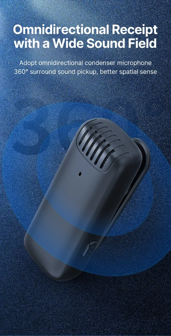 Wireless Lavalier Microphone for iPhone & Android - Image 3