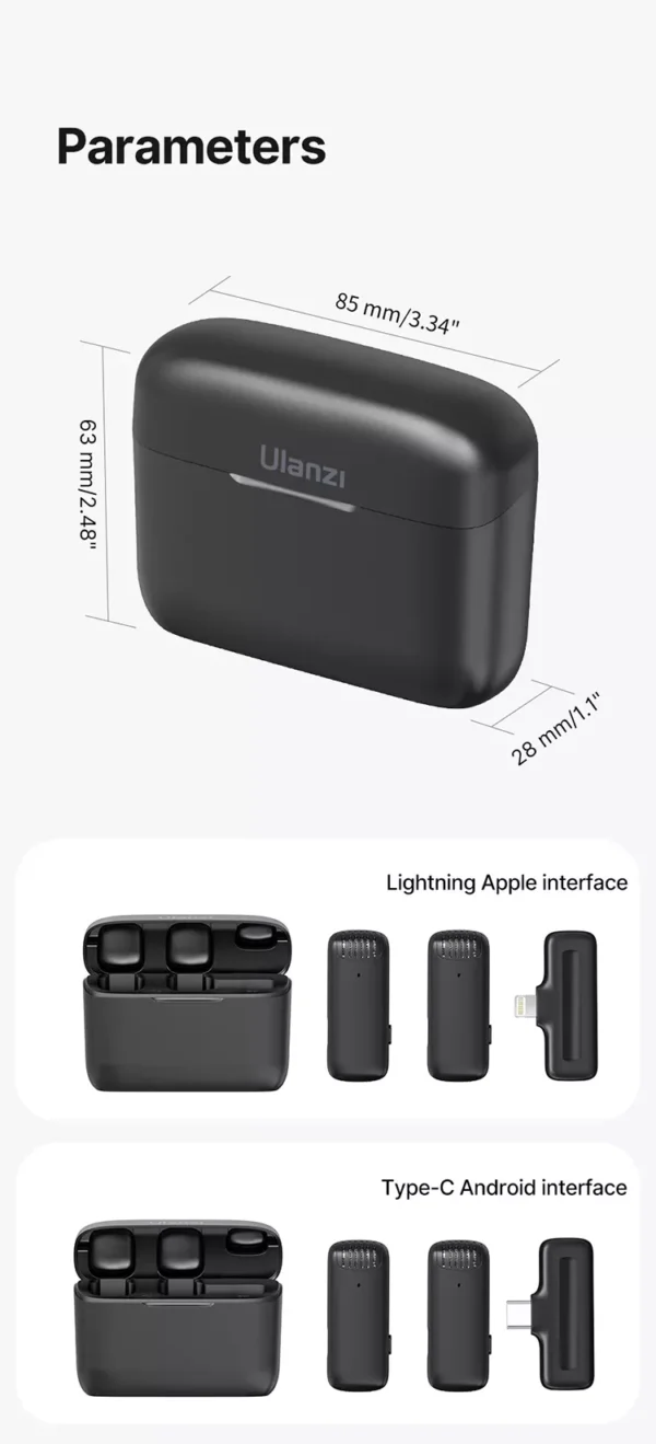 Wireless Lavalier Microphone for iPhone & Android - Image 9