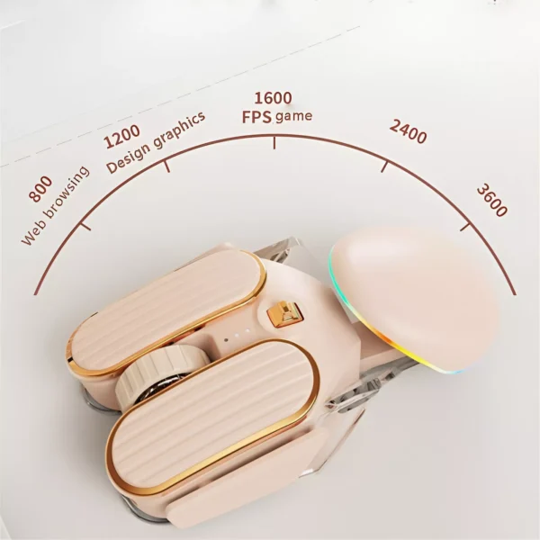Wireless Bluetooth RGB Rechargeable Silent Mouse with Ergonomic Design - Image 5