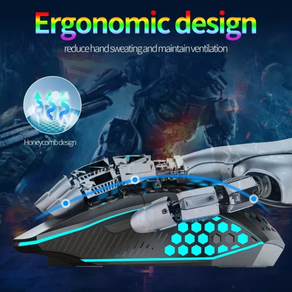 Wireless Gaming Keyboard and Mouse Combo - Image 6
