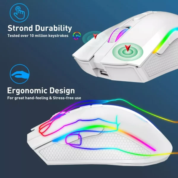 Wireless RGB Gaming Keyboard and Mouse Combo - Image 4