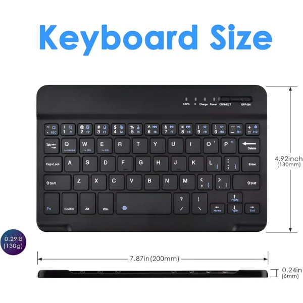 Slim Wireless Bluetooth Keyboard - Image 6