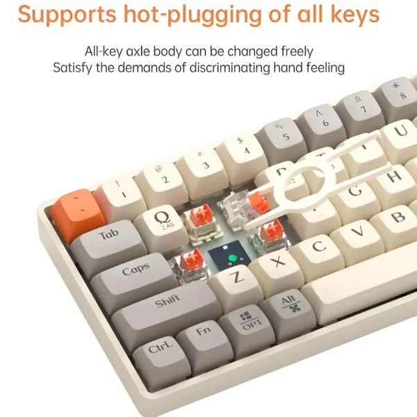 65-Key Wireless Mechanical Gaming Keyboard - Image 5