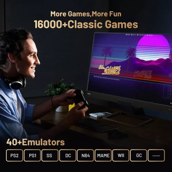 Retro Video Game Console with 16,000 Games - Image 3