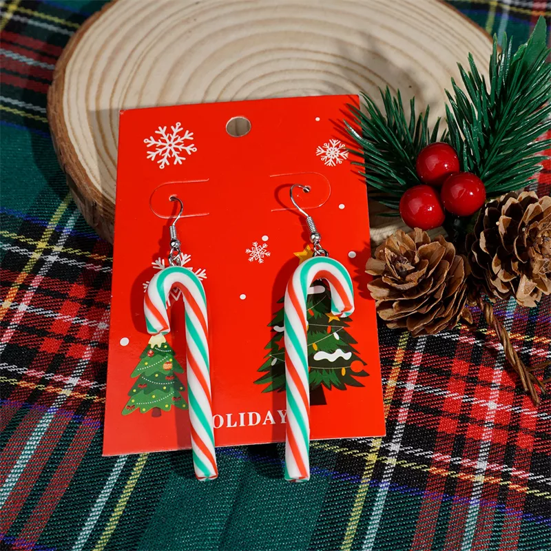 Festive Christmas Tassel Drop Earrings - Image 6