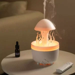 300ML Raindrop Aromatherapy Diffuser with Remote and Night Light
