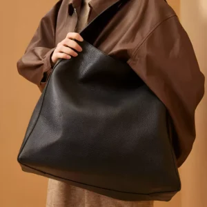 Genuine Leather Large Capacity Casual Tote