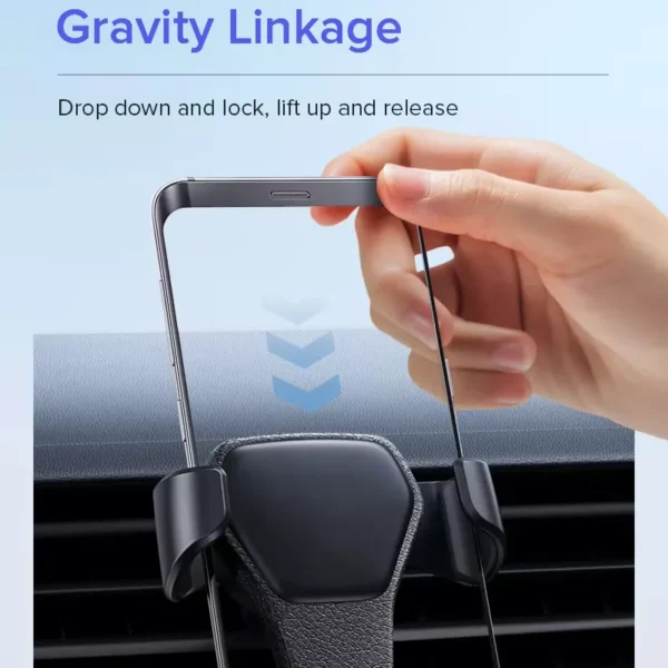 Universal Car Phone Holder with Air Vent Clip - Image 4