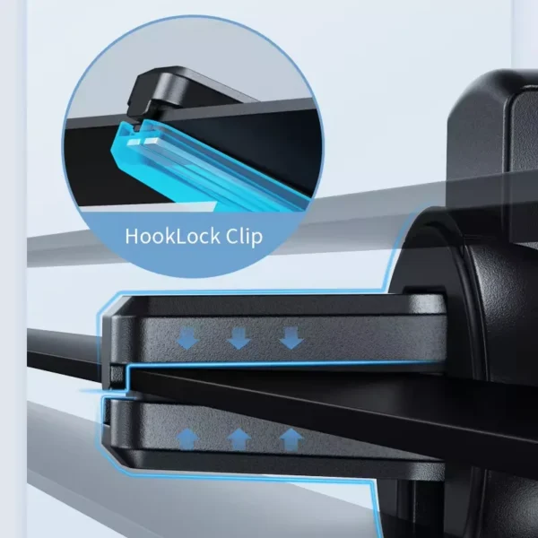 Universal Car Phone Holder with Air Vent Clip - Image 3