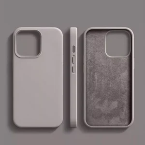 Premium Shockproof Liquid Silicone Phone Case for iPhone 13-15 Pro Max