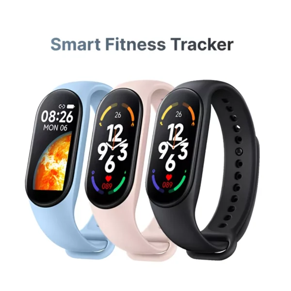 Smart Fitness Tracker with Heart Rate and Blood Pressure Monitor - Image 2