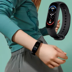 Smart Fitness Tracker with Heart Rate and Blood Pressure Monitor