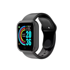 Smart Fitness Watch with Heart Rate and Blood Pressure Monitor