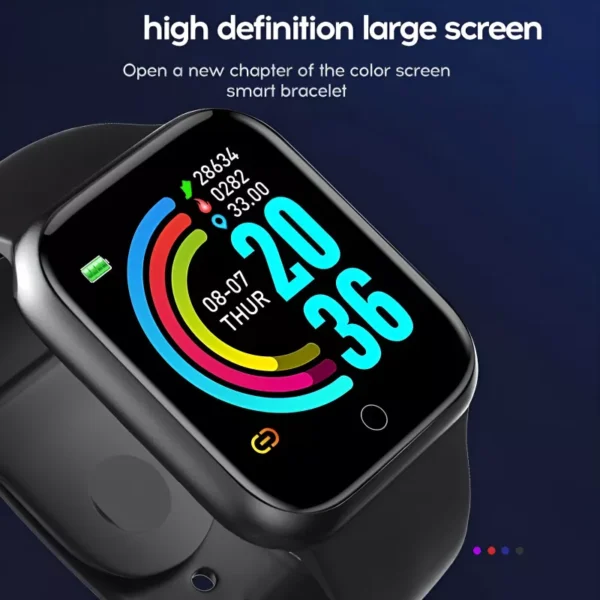 Smart Fitness Watch with Heart Rate and Blood Pressure Monitor - Image 3