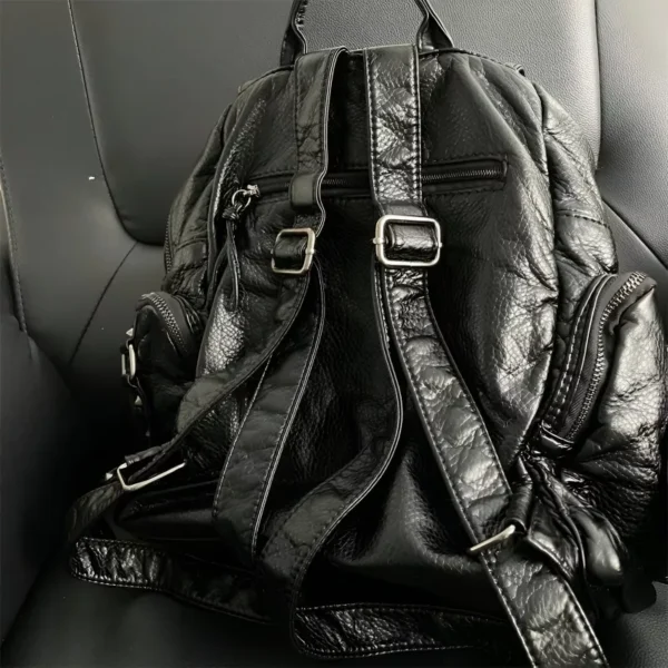Y2K Gothic Black Backpack - Image 4