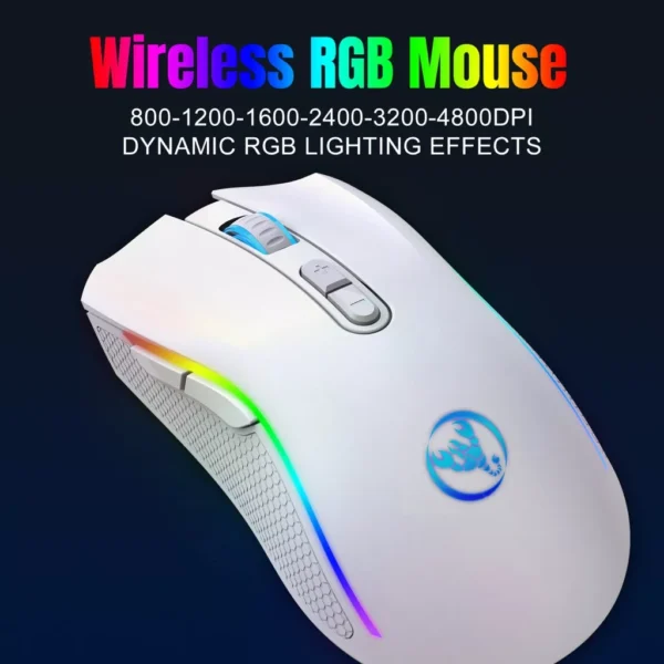 Wireless RGB Gaming Keyboard and Mouse Combo - Image 4