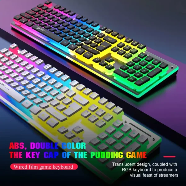 Wireless RGB Gaming Keyboard and Mouse Combo - Image 3