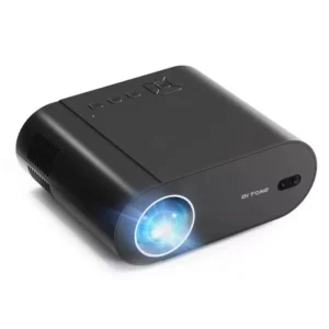 Full HD 1080P 4K Projector with WiFi 6, Auto Keystone, and HiFi Audio