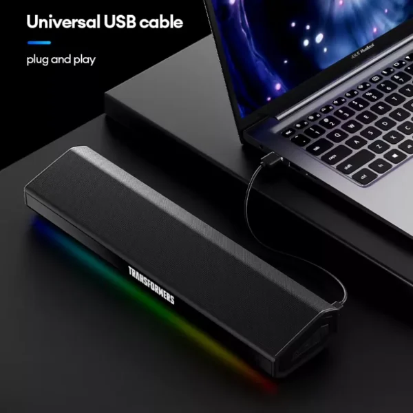 Wired & Wireless Bluetooth 5.4 Subwoofer Speaker with Surround Sound - Image 5