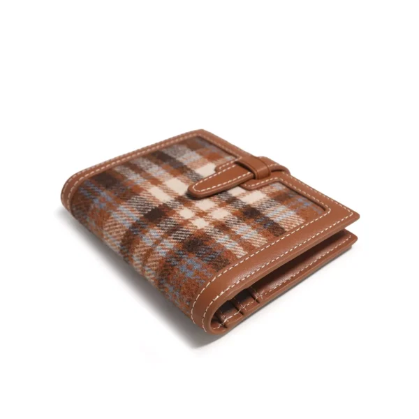 Retro Woolen Short Wallet - Image 6