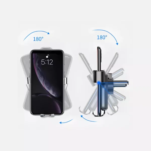 Universal Gravity Car Phone Holder for Smartphones - Image 5