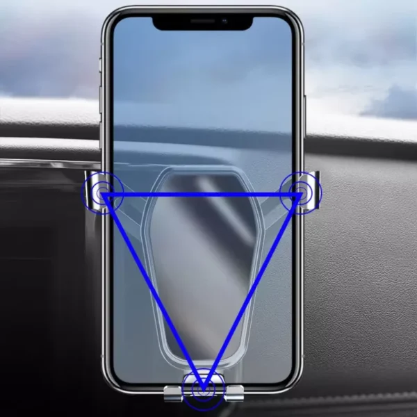 Universal Gravity Car Phone Holder for Smartphones - Image 4