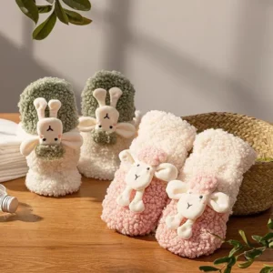 Cute Sheep Plush Winter Gloves