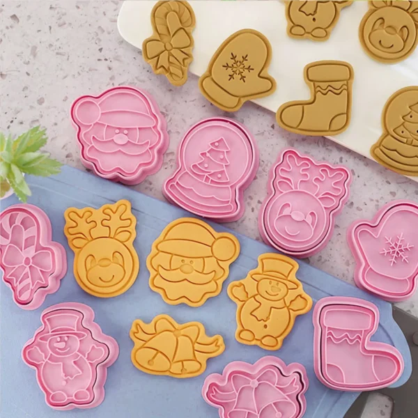 8-Piece Christmas Cookie Cutter Set - Image 2
