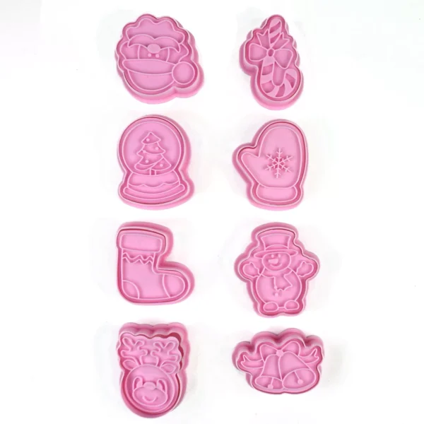 8-Piece Christmas Cookie Cutter Set - Image 4