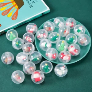 Cartoon Christmas Gacha Toy Set