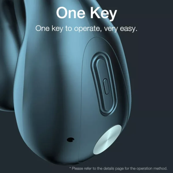 Wireless Earclip Bluetooth Headphones with Bass and Touch Control - Image 6